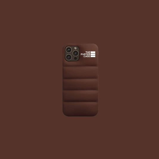 Brown Puffer Case